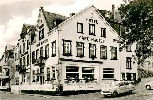 AK / Ansichtskarte St_Goar Hotel Weinhaus Cafe Hauser St_Goar