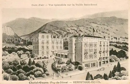 AK / Ansichtskarte Chatel Guyon Hermitage Hotel Chatel Guyon