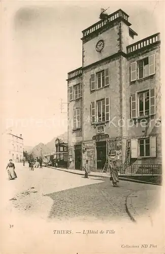 AK / Ansichtskarte Thiers_63 Hotel de Ville 