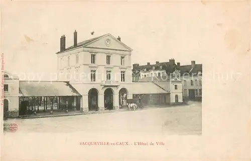 AK / Ansichtskarte Bacqueville en Caux Hotel de Ville Bacqueville en Caux