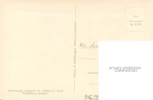 AK / Ansichtskarte Wolframs Eschenbach Fliegeraufnahme Wolframs Eschenbach