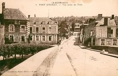 AK / Ansichtskarte Pont d_Ouilly Vue prise du Pont Pont d Ouilly