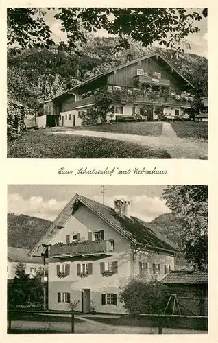AK / Ansichtskarte Bad_Heilbrunn Haus Schutzerhof mit Nebenhaus Bad_Heilbrunn
