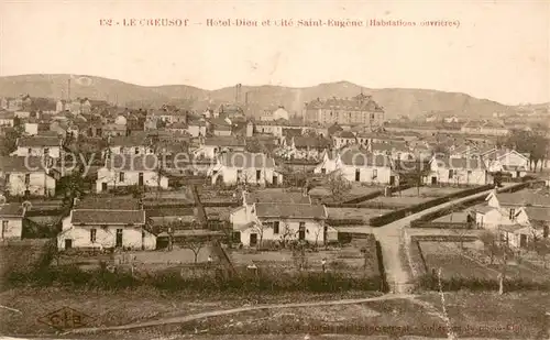 AK / Ansichtskarte Le_Creusot_71 Hotel Dieu et Cite Saint Eugene 