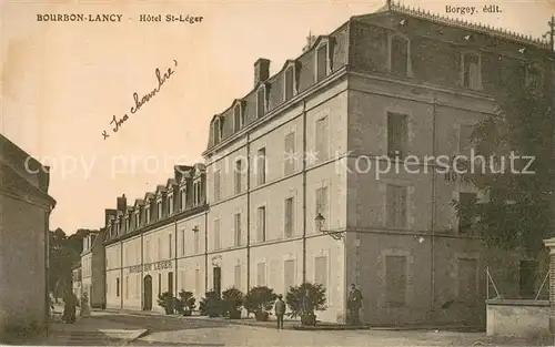 AK / Ansichtskarte Bourbon Lancy Hotel St Leger Bourbon Lancy