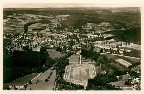 AK / Ansichtskarte Bad_Elster Fliegeraufnahme Bad_Elster