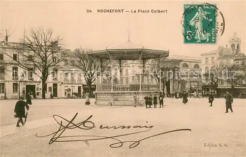 AK / Ansichtskarte Rochefort_17_Charente Maritime La Place Colbert 