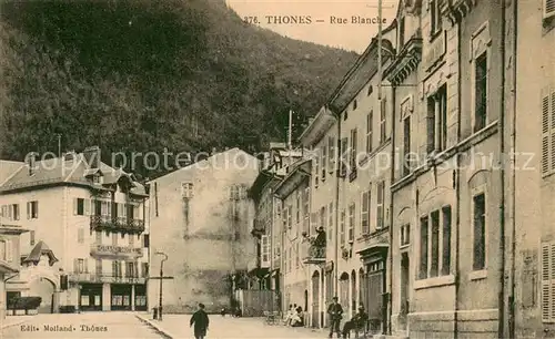 AK / Ansichtskarte Thones Rue Blanche Thones