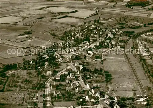 AK / Ansichtskarte Merlau Fliegeraufnahme Merlau