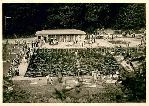 AK / Ansichtskarte Niederdreisbach Freibad Niederdreisbach