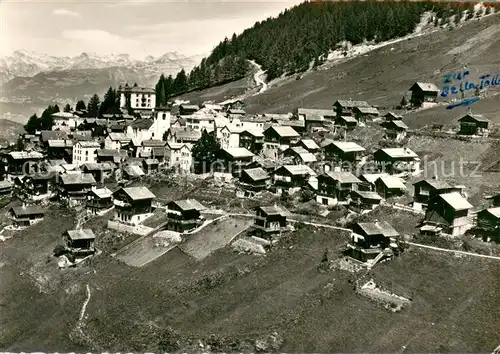 AK / Ansichtskarte Saint Luc Val dAnniviers Vue aerienne Saint Luc