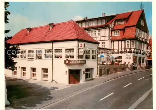 AK / Ansichtskarte Waldeck__Edersee Hotel Hoehle Jaegerstube 