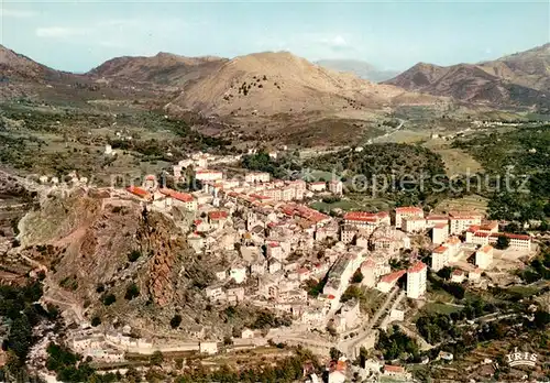 AK / Ansichtskarte Corte_2B_Corse Vue densemble aerienne de la ville 
