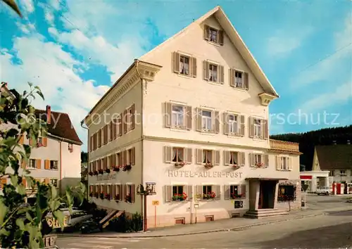 AK / Ansichtskarte Lenzkirch Hotel Adler Post Lenzkirch