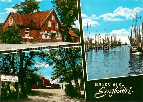 AK / Ansichtskarte Engbuettel_Bremerhaven Gasthaus Zur Silberfuchsboerse Fischereihafen Engbuettel Bremerhaven