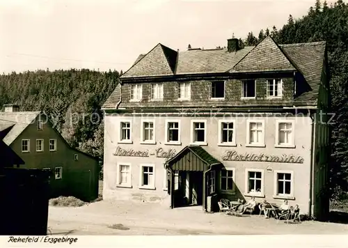 AK / Ansichtskarte Rehefeld Zaunhaus Baeckerei Cafe Herklotzmuehle Rehefeld Zaunhaus