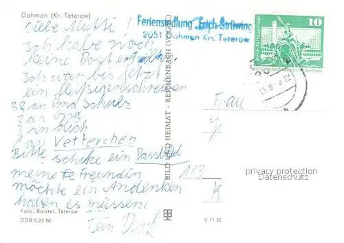 AK / Ansichtskarte Dahmen Ortsmotiv Dahmen