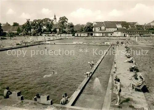 AK / Ansichtskarte Taucha_Sachsen Stadtbad Taucha Sachsen