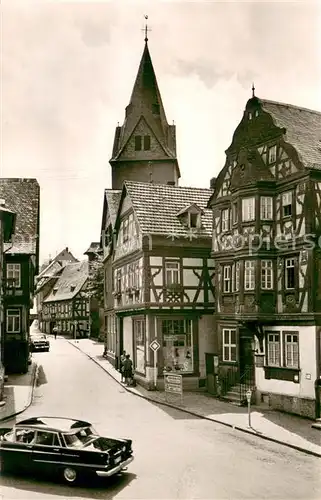 AK / Ansichtskarte Idstein Koenig Adolf Platz mit Unionskirche Idstein