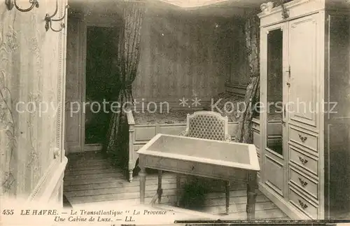 AK / Ansichtskarte Dampfer_Oceanliner LL.Nr.455 Le Havre  