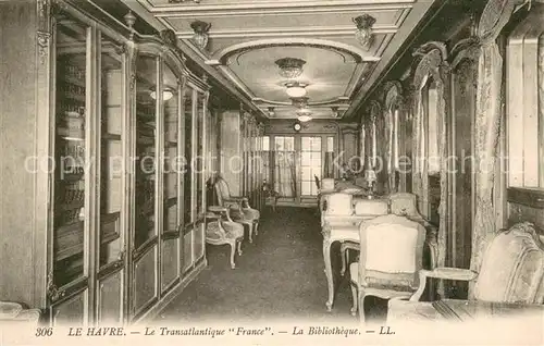 AK / Ansichtskarte Dampfer_Oceanliner LL.Nr.306 LE HAVRE FRANCE 