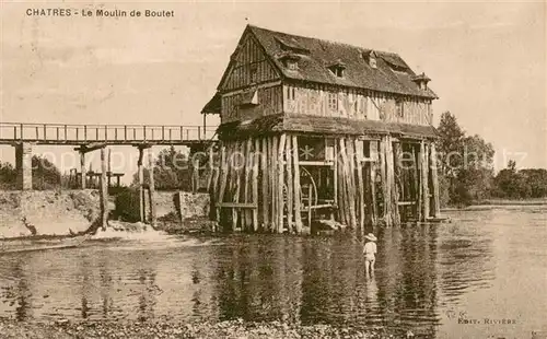 AK / Ansichtskarte Chatres_Seine et Marne Le Moulin de Boutet Chatres Seine et Marne