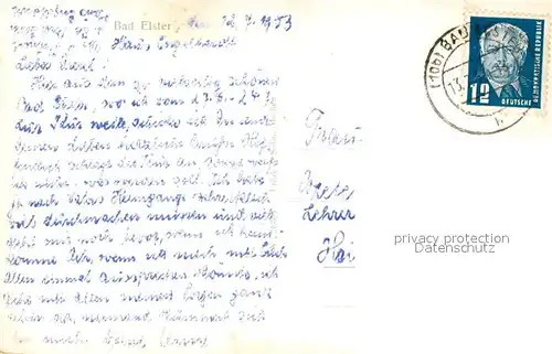 AK / Ansichtskarte Bad_Elster Sachsenhof Kurtheater Blick vom Brunnenberg Kurhaus Bad_Elster