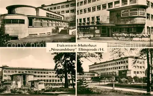 AK / Ansichtskarte Elbingerode_Harz Diakonissen Mutterhaus Neuvandsburg Details Elbingerode Harz