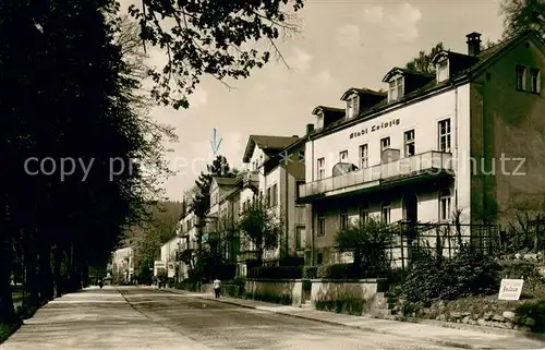 AK / Ansichtskarte Bad_Elster Strasse der DSF Hotel Stadt Leipzig Bad_Elster