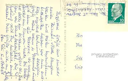 AK / Ansichtskarte Zella Mehlis Panorama Thueringer Wald Zella Mehlis