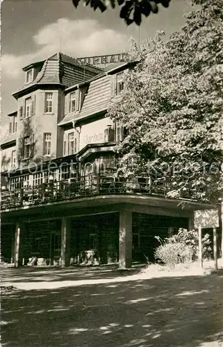 AK / Ansichtskarte Jonsdorf Kurhaus Jonsdorf