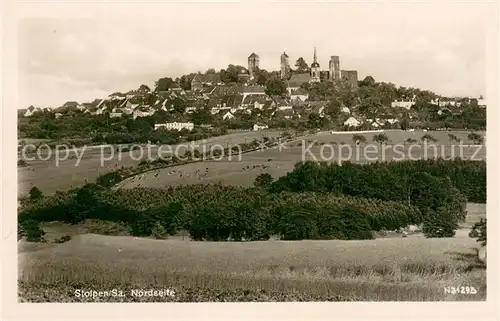 AK / Ansichtskarte Stolpen Panorama Stolpen