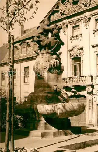 AK / Ansichtskarte Altenburg__Thueringen Skatbrunnen 