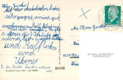 AK / Ansichtskarte Kottengruen_Werda Erholungsheim Panorama Landschaft Kottengruen Werda