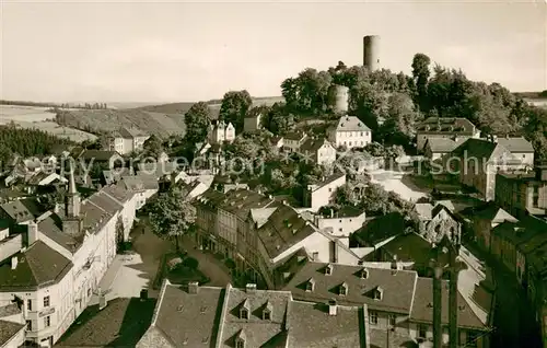 AK / Ansichtskarte Bad_Lobenstein_Thueringen Blick vom Kirchturm Handabzug Bad_Lobenstein_Thueringen