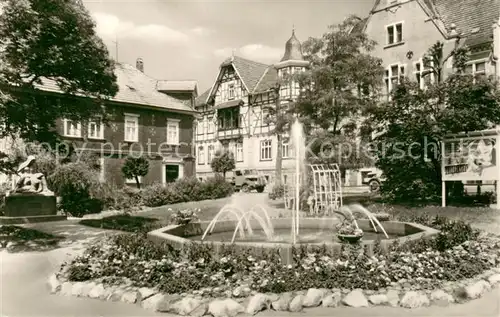 AK / Ansichtskarte Brotterode Platz der Jugend Brunnen Brotterode