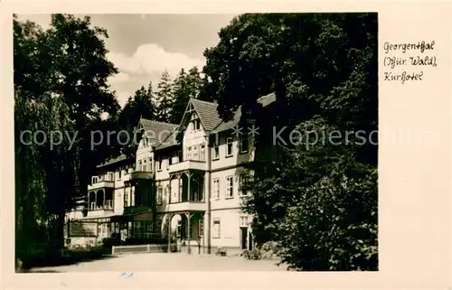 AK / Ansichtskarte Georgenthal_Gotha Kurhotel Thueringer Wald Georgenthal Gotha