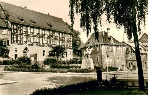 AK / Ansichtskarte Bad_Langensalza Denkmal Heimatmuseum Fachwerkhaus Bad_Langensalza