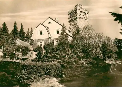 AK / Ansichtskarte Elgersburg Hohe Warte Elgersburg