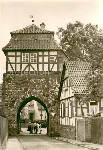 AK / Ansichtskarte Neustadt_Harz Forststrasse Stadttor Neustadt_Harz