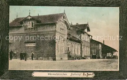 AK / Ansichtskarte Wermelskirchen Bahnhof Wermelskirchen