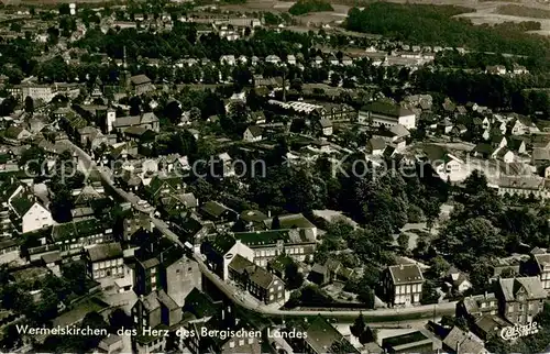 AK / Ansichtskarte Wermelskirchen Fliegeraufnahme Wermelskirchen