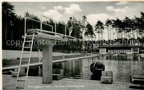 AK / Ansichtskarte Bad_Lippspringe Thermal Schwimmbad Bad_Lippspringe