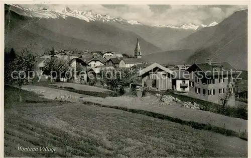 AK / Ansichtskarte Montana_Crans_VS Bergdorf Alpen 
