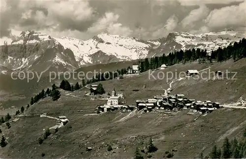 AK / Ansichtskarte Chandolin_VS Vue panoramique Alpes Bernoises Chandolin VS