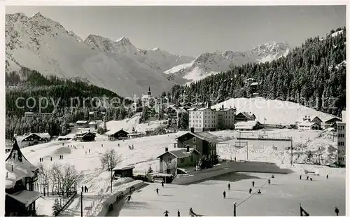 AK / Ansichtskarte Arosa_GR Winterpanorama Alpen Arosa_GR