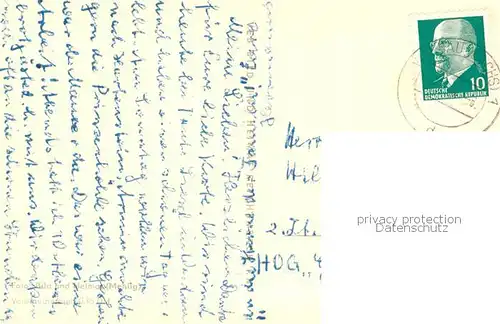 AK / Ansichtskarte Werdau_Sachsen Leninplatz Markt An den Teichen Stadtpark Freibad Werdau Sachsen