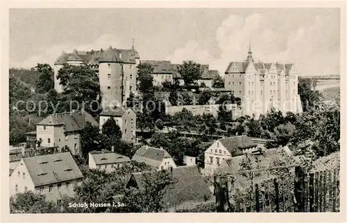 AK / Ansichtskarte Nossen Schloss Nossen Nossen