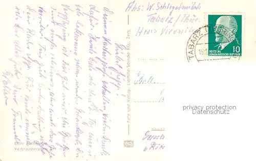 AK / Ansichtskarte Tabarz Thueringerwaldbahn Im Kurpark Schwimmbad Milchbar Tabarz