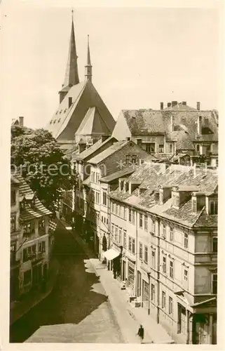 AK / Ansichtskarte Weimar__Thueringen Vorwerksgasse Herderkirche 
